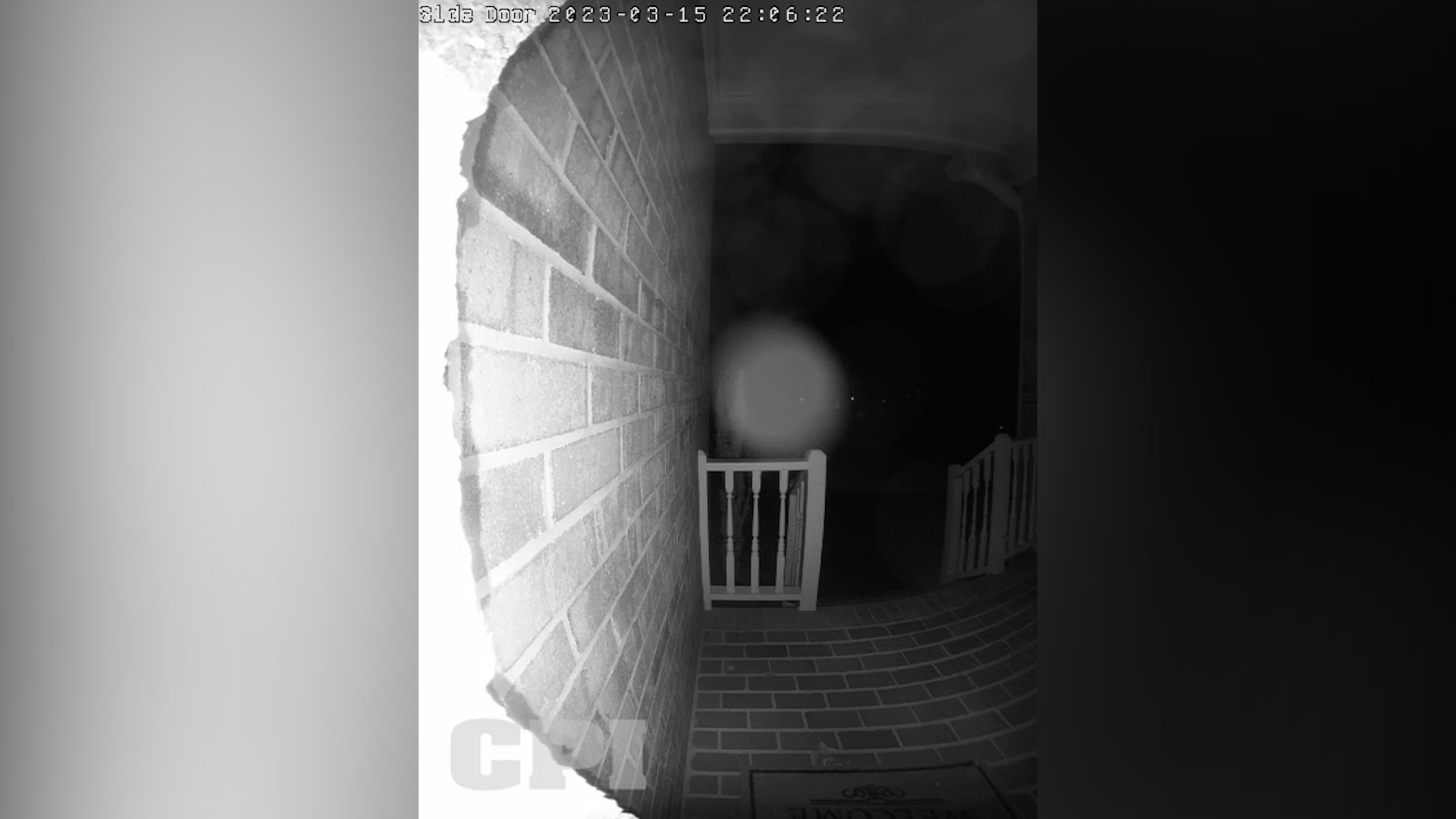 Doorbell Camera POV Showing Orb
